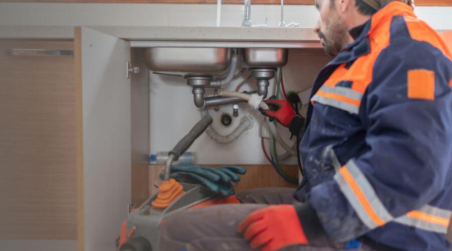 Professional slab leak plumber services in Blanchard, MI